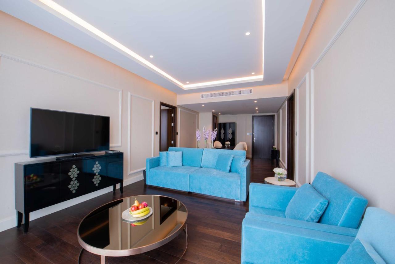 Shaza Doha Ξενοδοχείο Εξωτερικό φωτογραφία A living room at the hotel