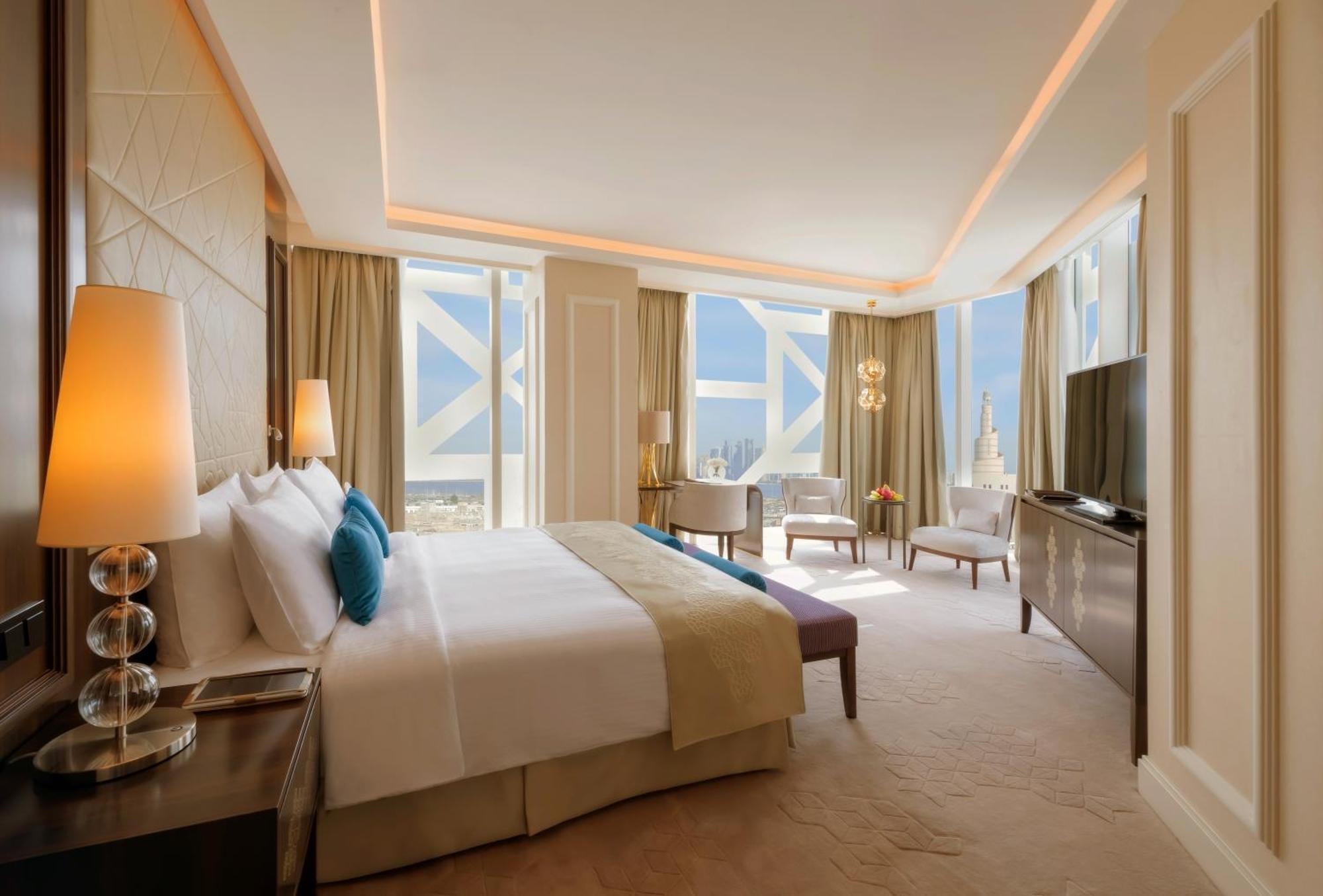 Shaza Doha Ξενοδοχείο Εξωτερικό φωτογραφία A bedroom at the hotel